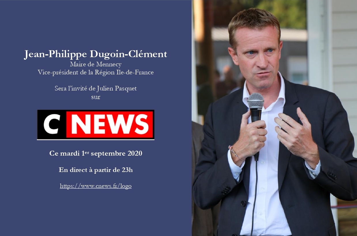 Jean-Philippe Dugoin-Clément sera l’invité de Julien Pasquet sur C News ce soir