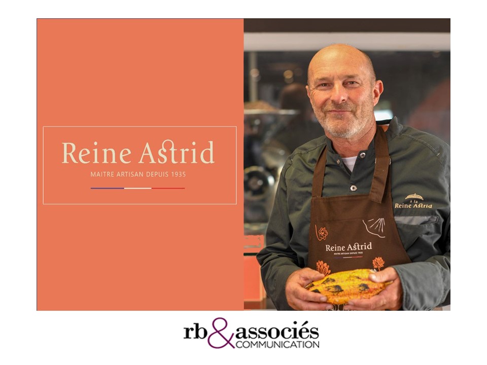 L’agence RB & Associés accompagne Christophe Bertrand, artisan chocolatier, dirigeant de la prestigieuse maison « La Reine Astrid », dans ses relations presse