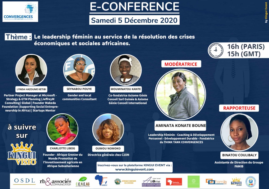 L’agence RB & Associés est partenaire de la E-conférence sur le « leadership féminin », organisée par le Think Tank Convergences, qui se tiendra le 5 décembre