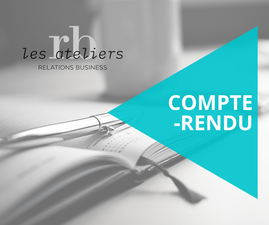 Compte-Rendu – Atelier RB #26 : Start-up