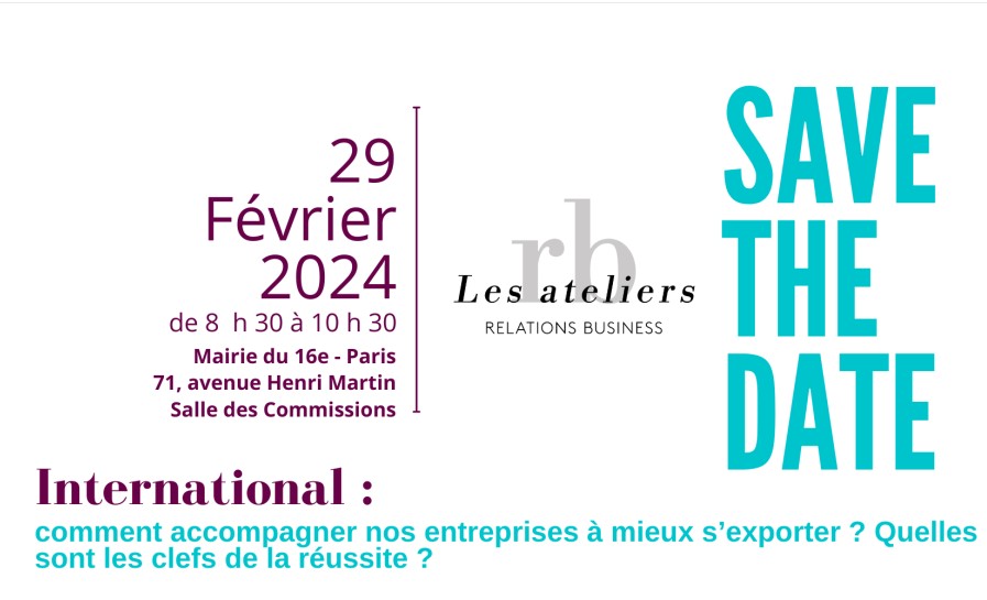 Affiche événementiel "Save the Date" pour le 29 février 2024.